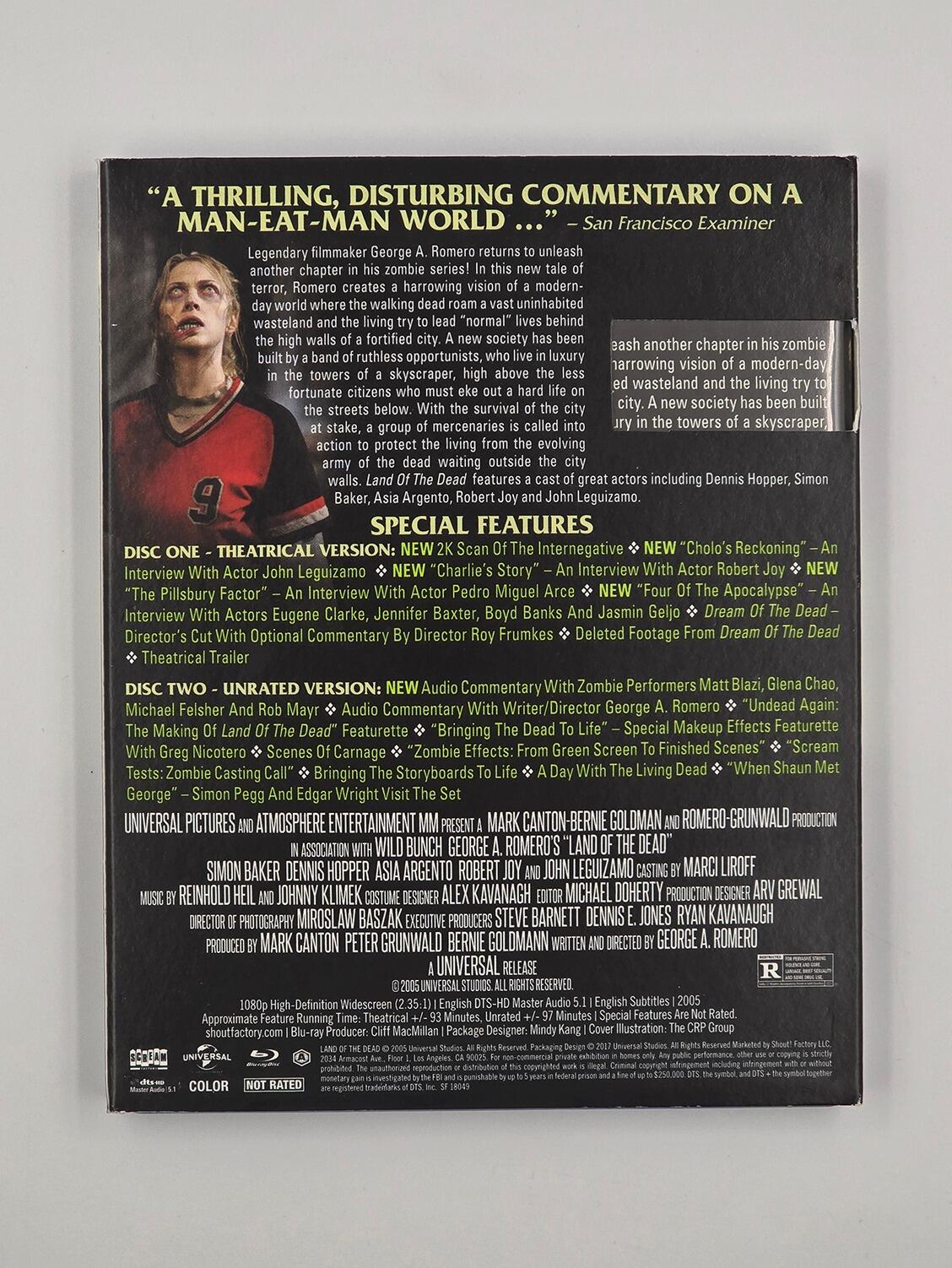 Land of the Dead - Slipcover - Blu-Ray - Region A - [Pre-owned] - Shout! Factory - Item Image 4