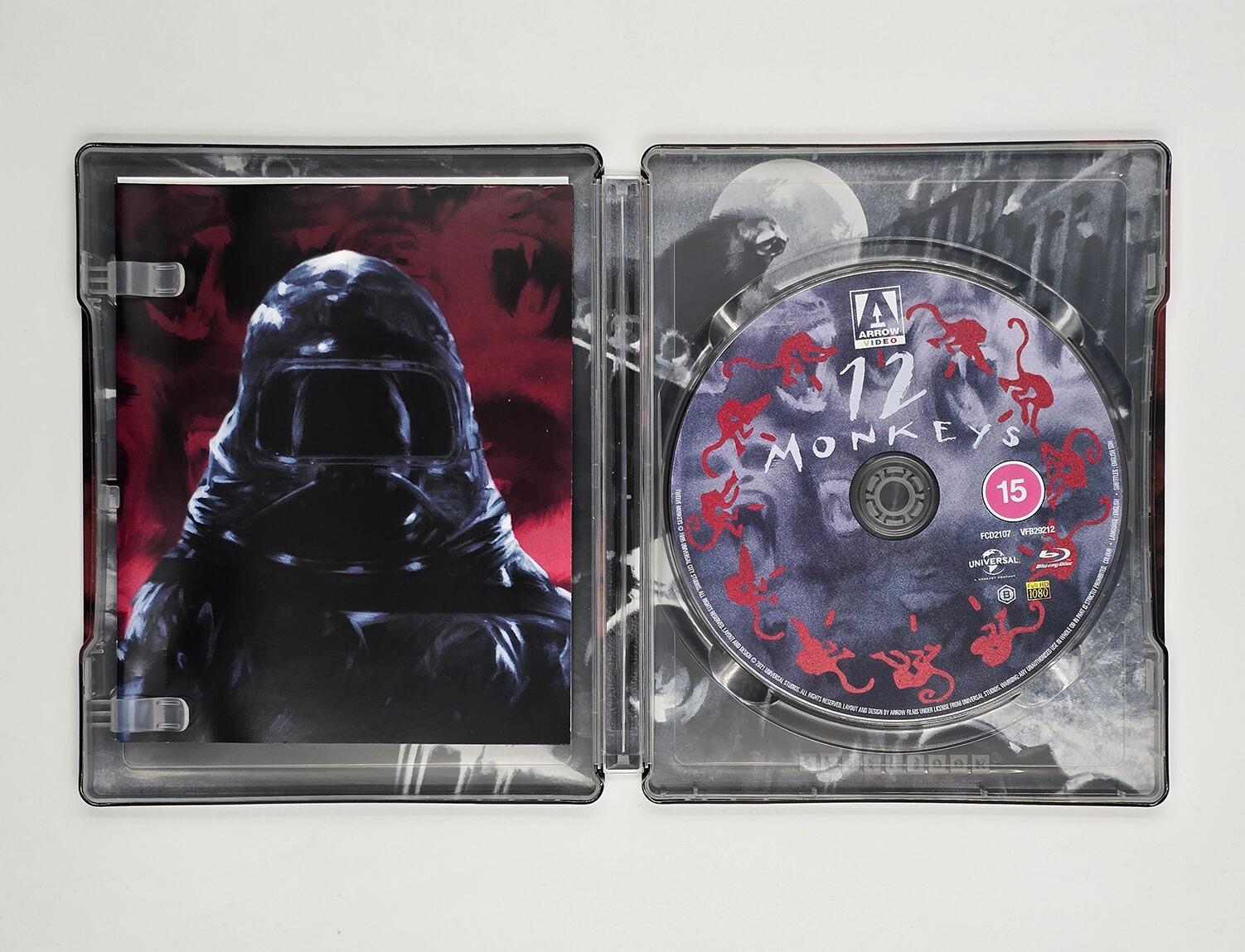 12 Monkeys - Limited Edition - Steelbook - Blu-Ray - Region B - [Pre-owned] - Arrow Video - Item Image 5