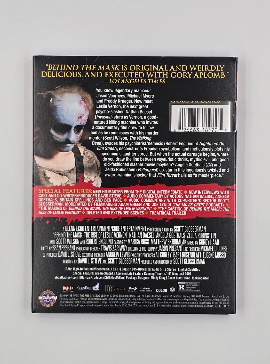 Behind the Mask: The Rise of Leslie Vernon - Slipcover - Blu-Ray - Region A - [Pre-owned] - Shout! Factory - Item Image 2