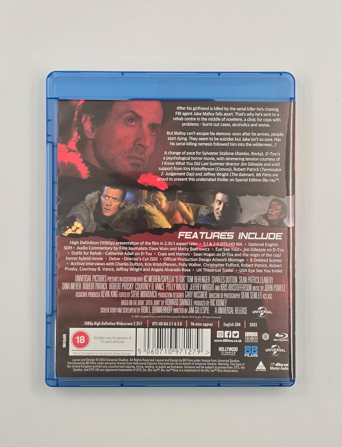 D-Tox (AKA Eye See You) - Slipcover - Blu-Ray - Region B - [Pre