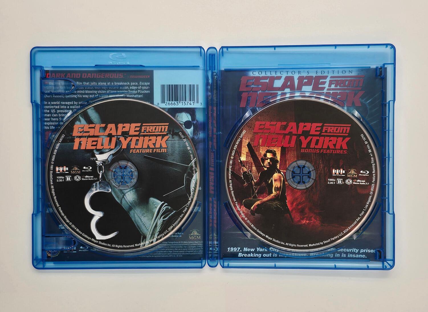 Escape from New York - Slipcover - Blu-Ray - Region A - [Pre-owned] - Shout! Factory - Item Image 5