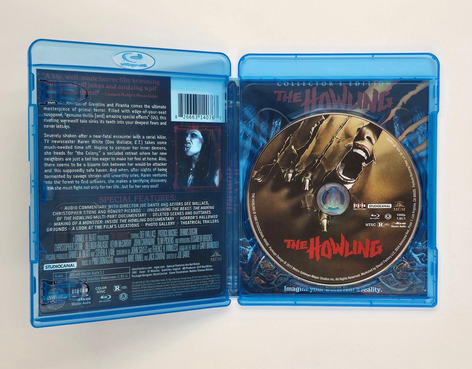 The Howling - Slipcover - Blu-Ray - Region A - [Pre-owned] - Shout! Factory - Item Image 5