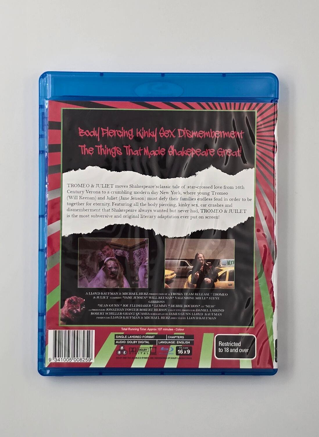 Tromeo & Juliet - Blu-Ray - Region Free - [Pre-owned] - Troma - Item Image 2
