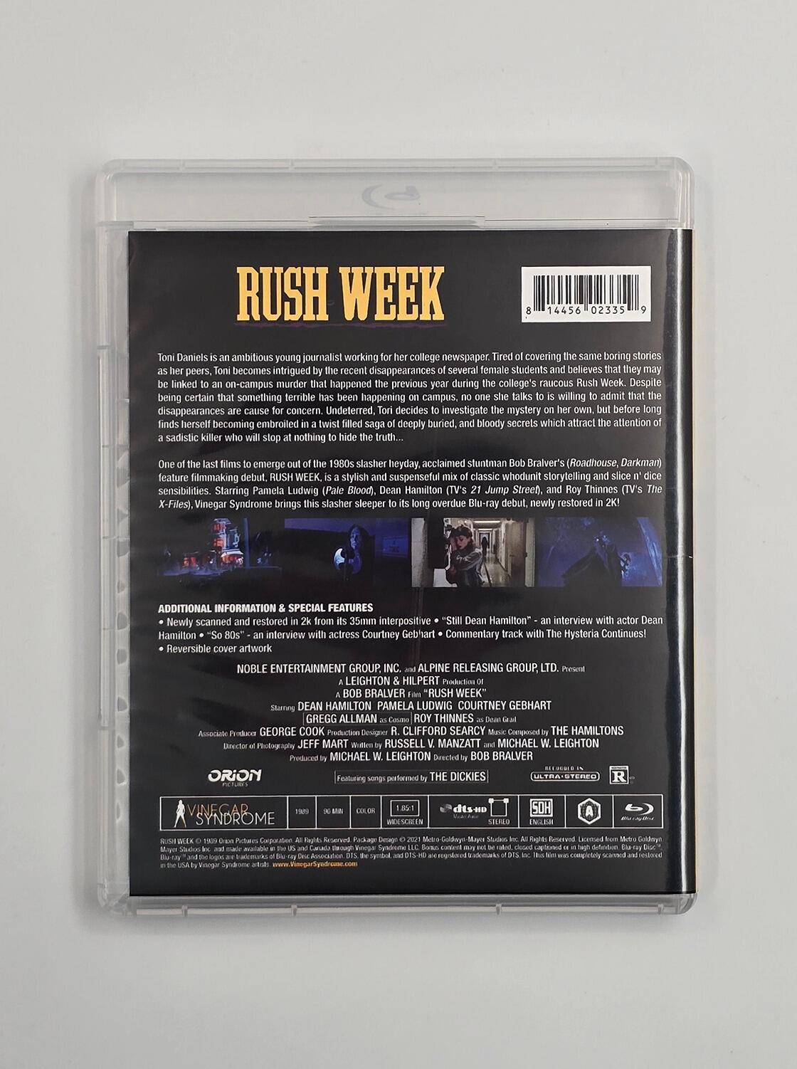 Rush Week - Slipcover - Blu-Ray - Region A - [Pre-owned] - Vinegar Syndrome - Item Image 4