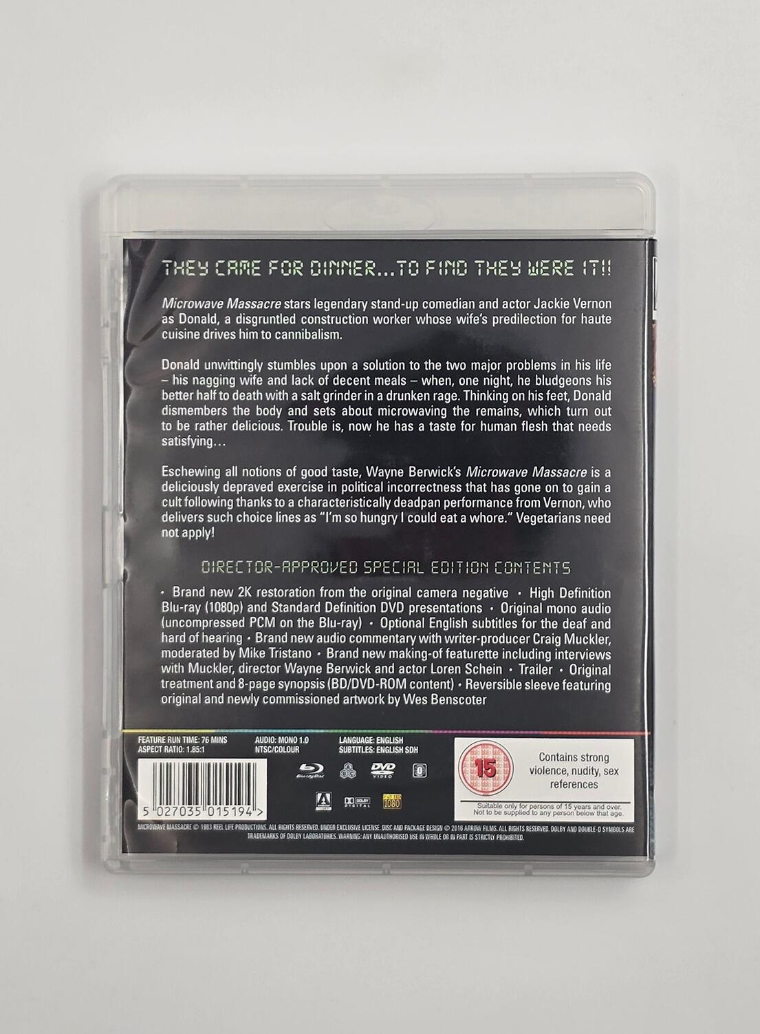 Microwave Massacre - Blu-Ray + DVD - Region Free - [Pre-owned] - Arrow Video - Item Image 2