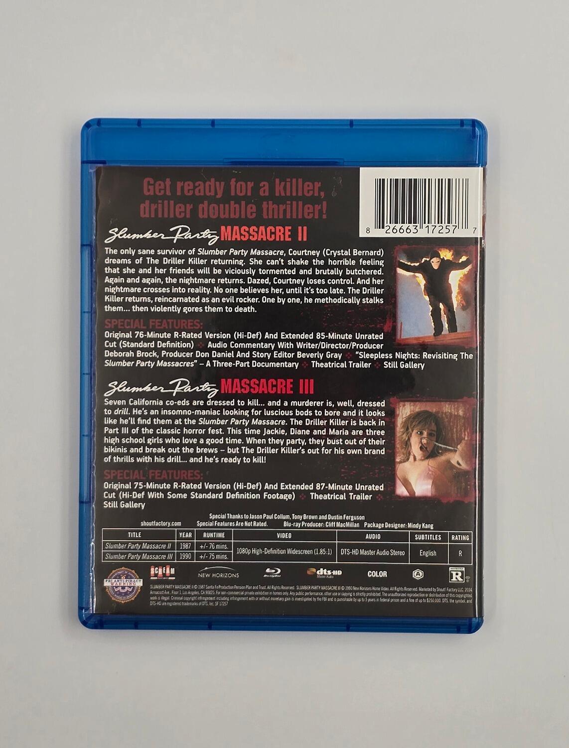 Slumber Party Massacre II & III - Blu-Ray - Region A - [Pre-owned] - Shout! Factory - Item Image 2