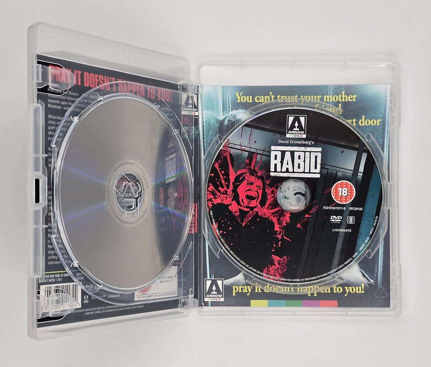 Rabid - Blu-Ray (Region B) + DVD (Region 2) - [Pre-owned]