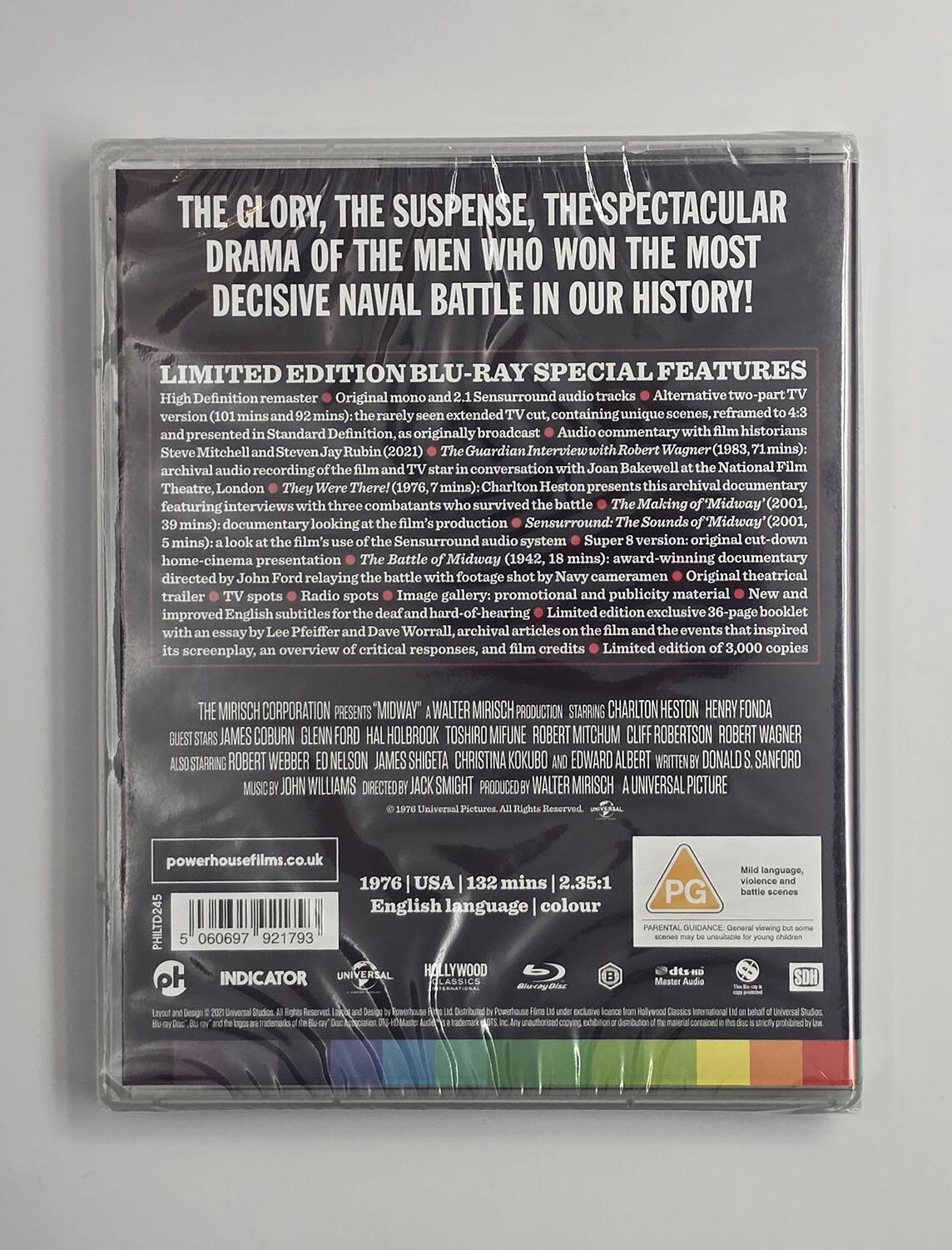 Midway - Limited Edition - Blu-Ray - Region B - [New] - Powerhouse Films - Item Image 2