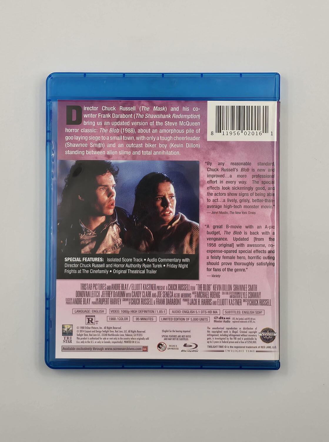 The Blob - Blu-Ray - Region Free - [Pre-owned] - Twilight Time - Item Image 2