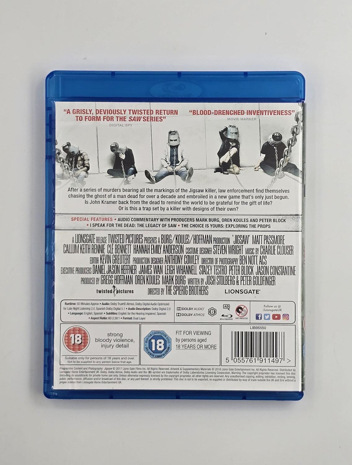 Jigsaw - Blu-Ray - Region B - [Pre-owned] - Lionsgate - Item Image 2