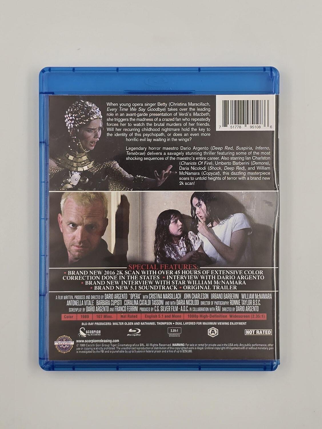 Opera - Blu-Ray - Region A - [Pre-owned] - Scorpion Releasing - Item Image 2