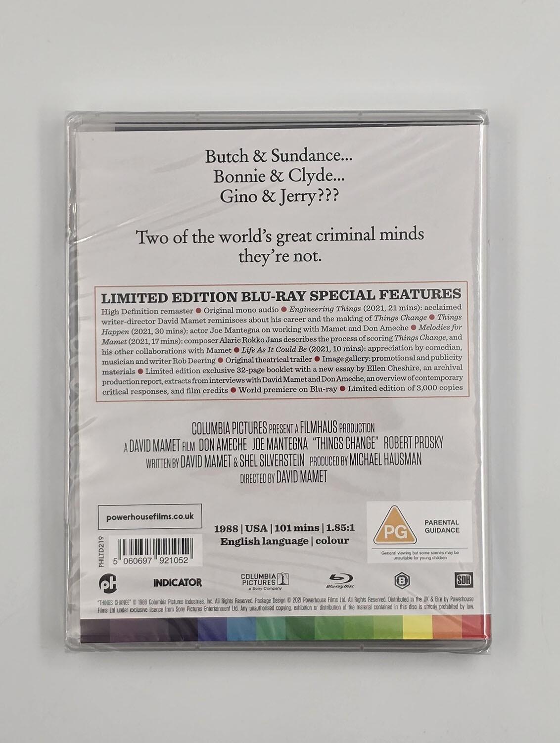 Things Change - Limited Edition - Region B - [New] -  - Item Image 2