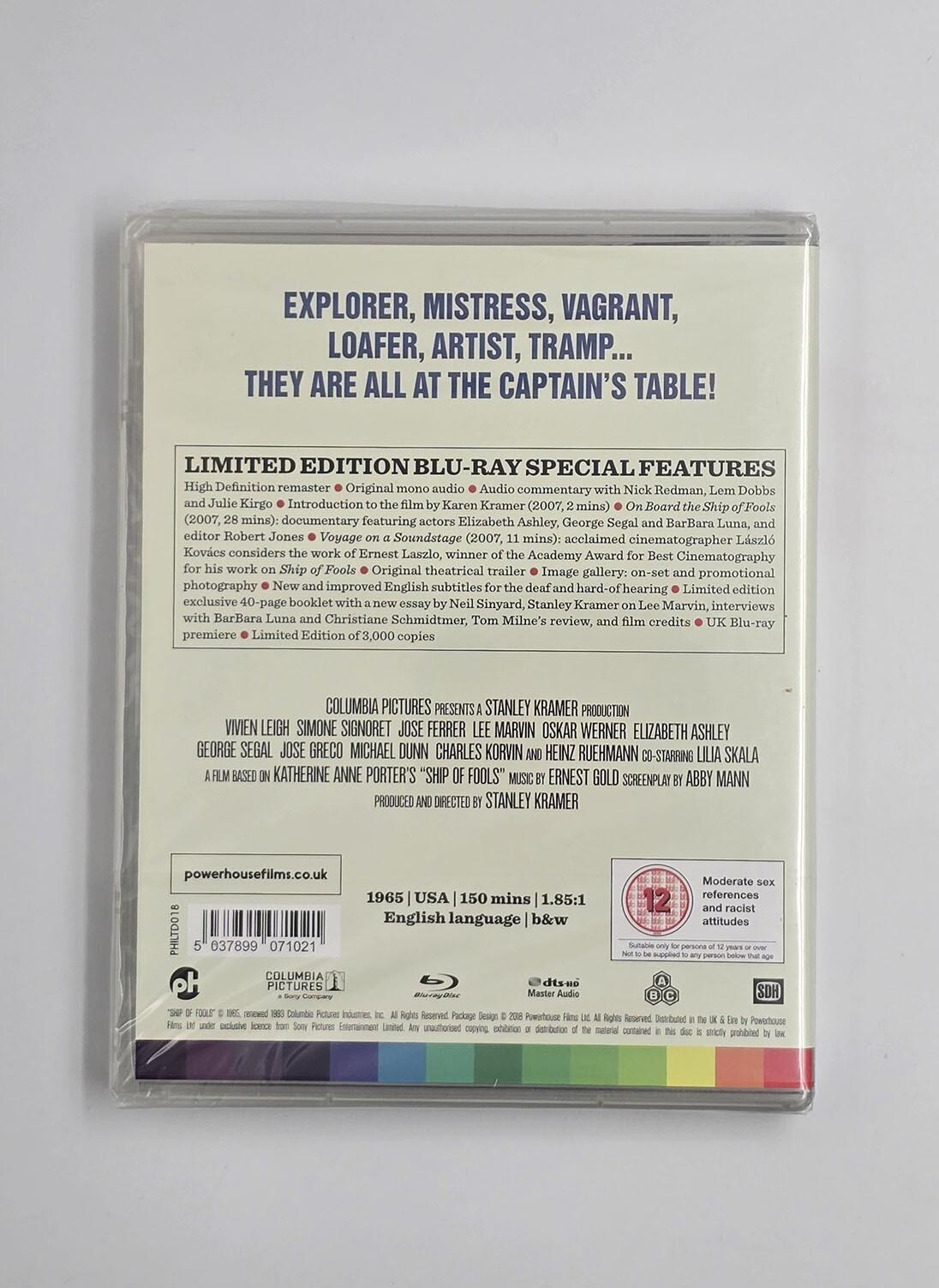 Ship of Fools - Limited Edition - Blu-Ray - Region Free - [New] - Powerhouse Films - Item Image 2