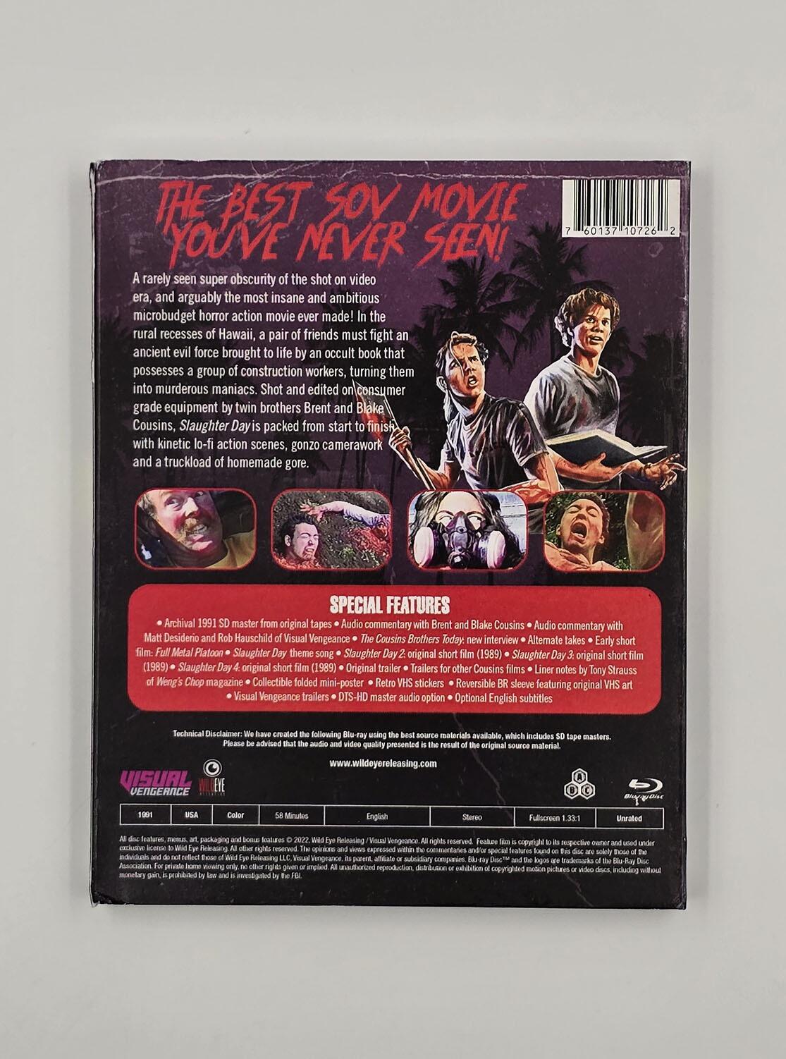 Slaughter Day - Slipcover - Blu-Ray - Region Free - [Pre-owned] - Visual Vengeance - Item Image 2