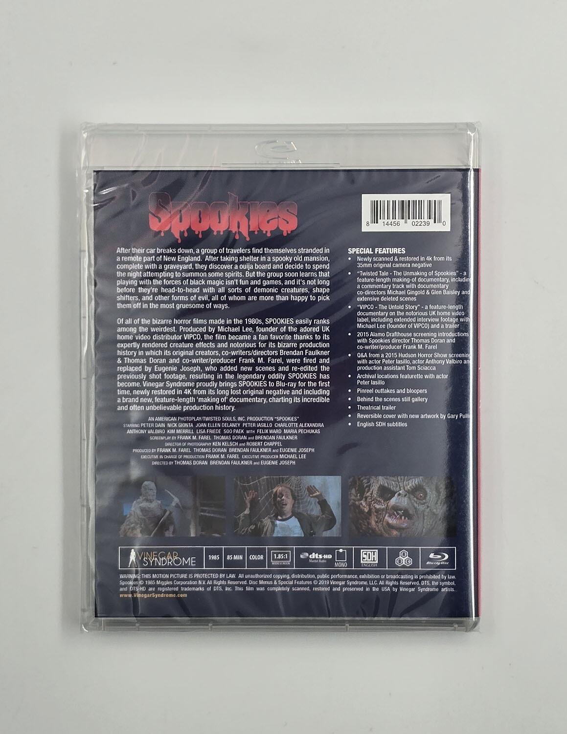 Spookies - Vinegar Syndrome Media Club Slipcover - Blu-Ray + DVD - Region Free - [New] - Vinegar Syndrome - Item Image 4