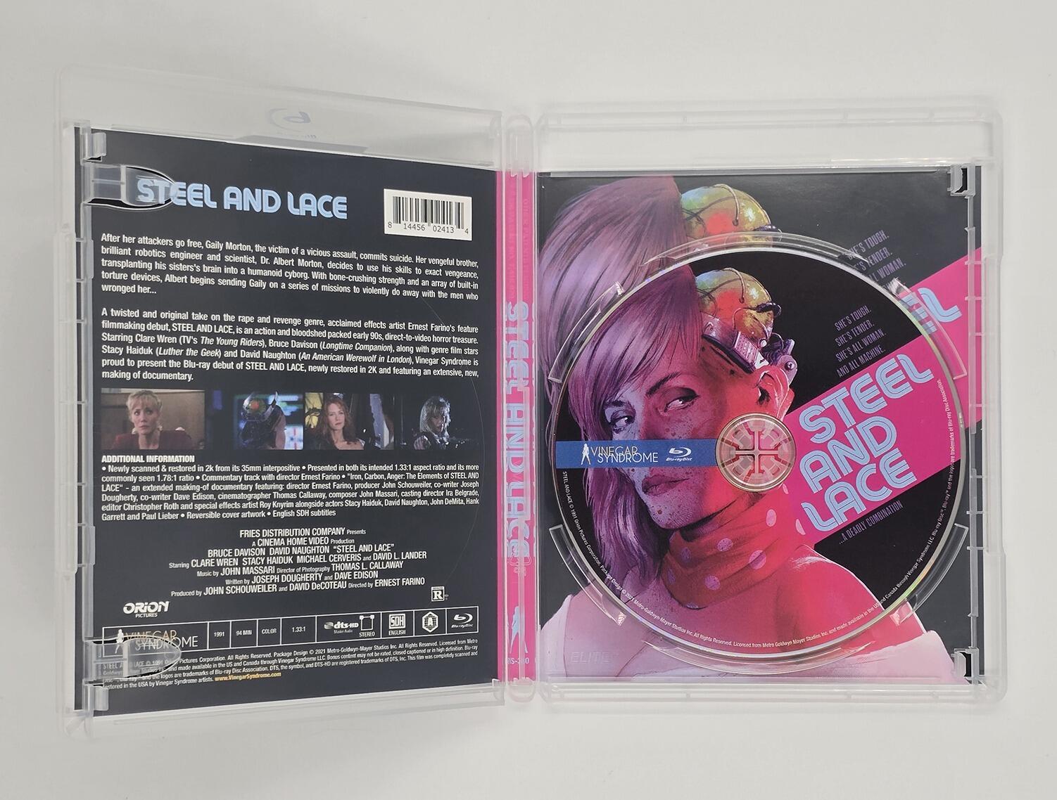 Steel and Lace - Slipcover - Blu-Ray - Region A - [Pre-owned] - Vinegar Syndrome - Item Image 5