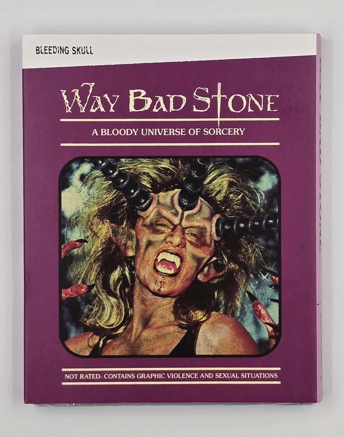 Way Bad Stone - Slipcover - Blu-Ray - Region Free - [New] - AGFA - Item Image 1