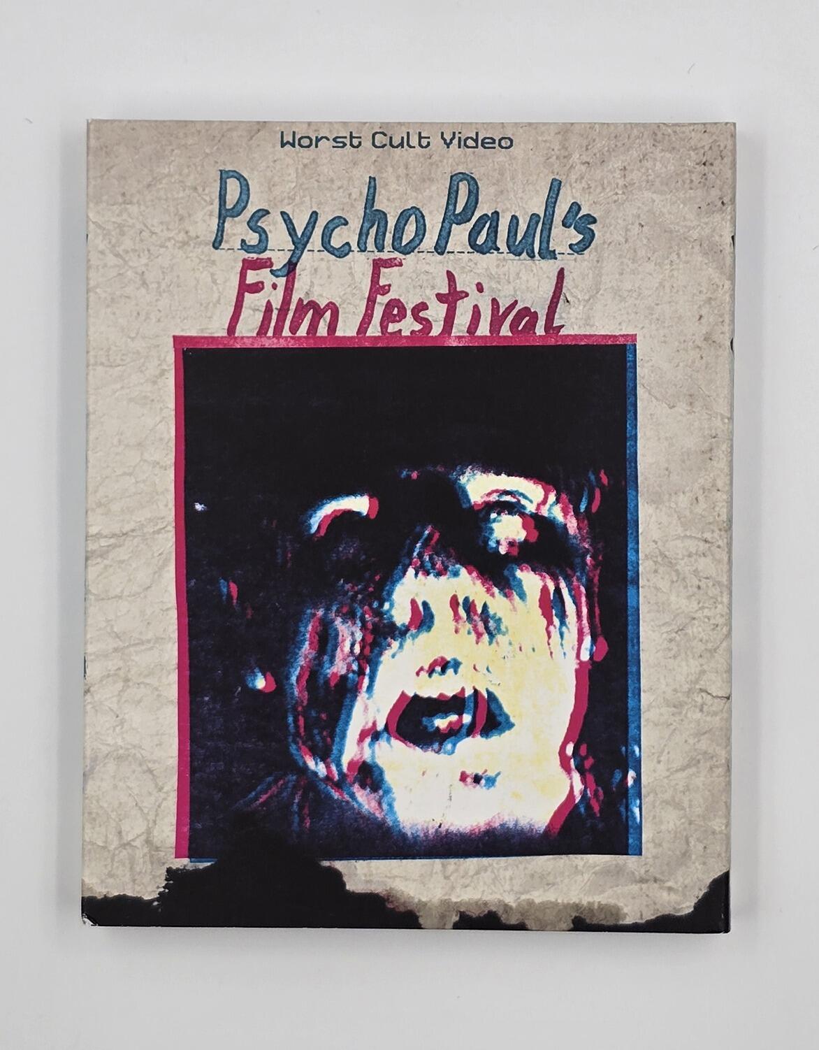 Psycho Paul's Film Festival - Slipcover - Blu-Ray - Region Free - [Pre-owned] - VHShitfest - Item Image 1