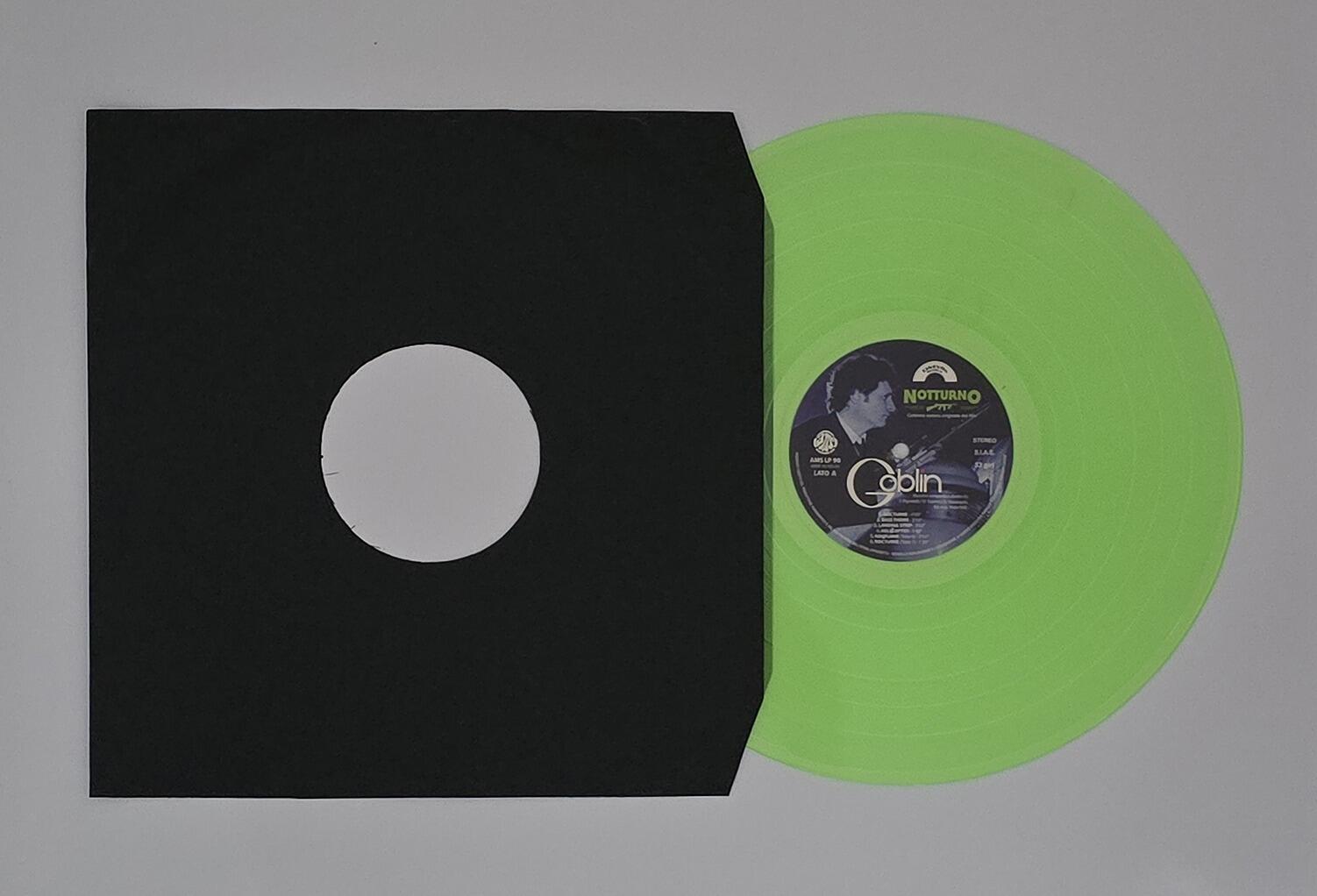Goblin - Notturno (AKA Spy Connection) - Limited Edition Acid Green Vinyl - [Pre-owned] -  - Item Image 3
