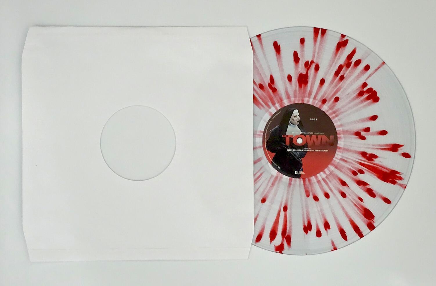 The Town (Original Motion Picture Soundtrack) - Limited Edition Clear with Red Splatter Vinyl - [Pre-owned] -  - Item Image 4