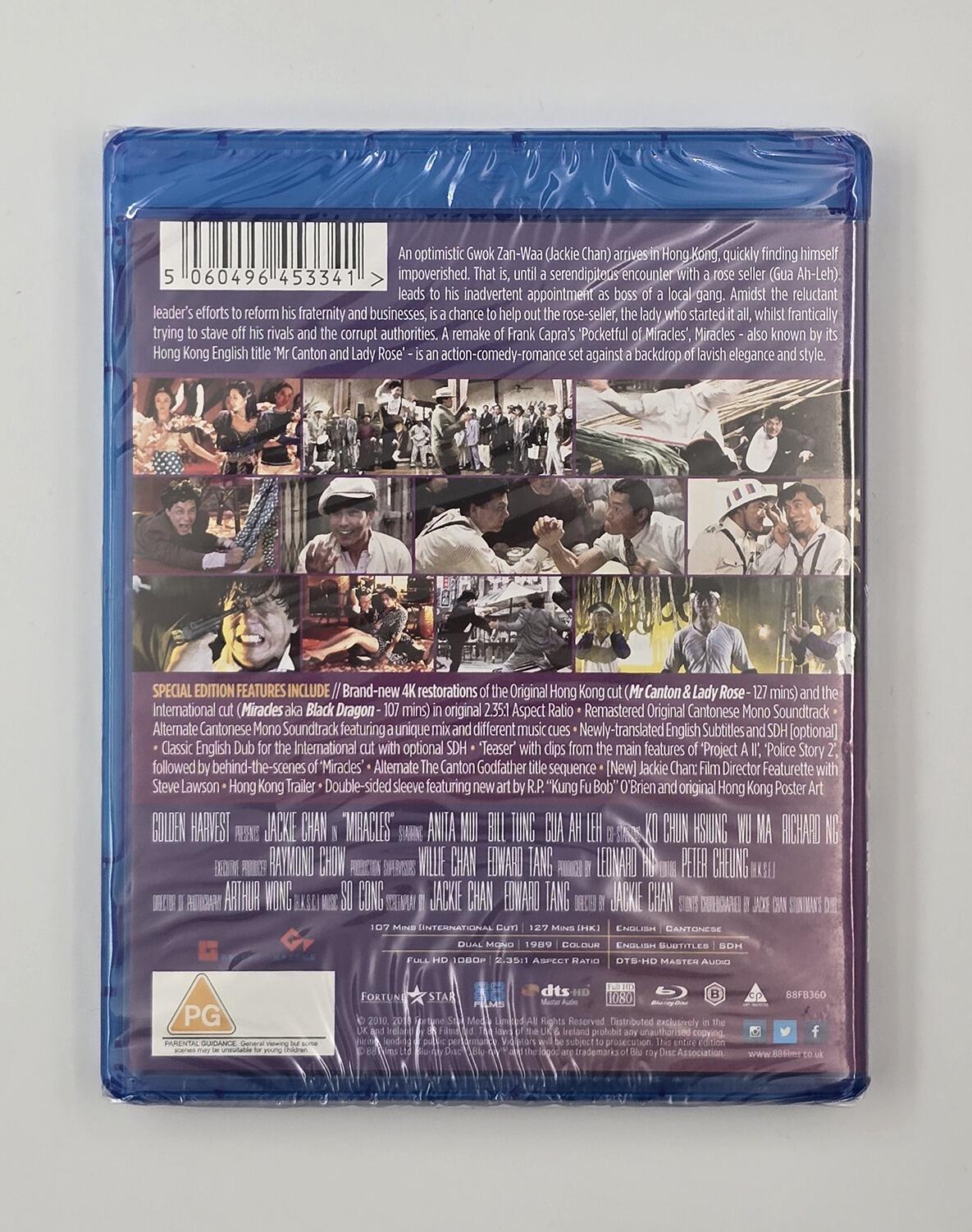 Miracles: The Canton Godfather - Blu-Ray - Region B - [New] - 88 Films - Item Image 2