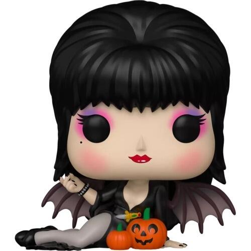 Elvira Mistress of the Dark - POP! Icons Vinyl Figure - Elvira with Pumpkins - 9 cm - [New] - Funko - Item Image 1