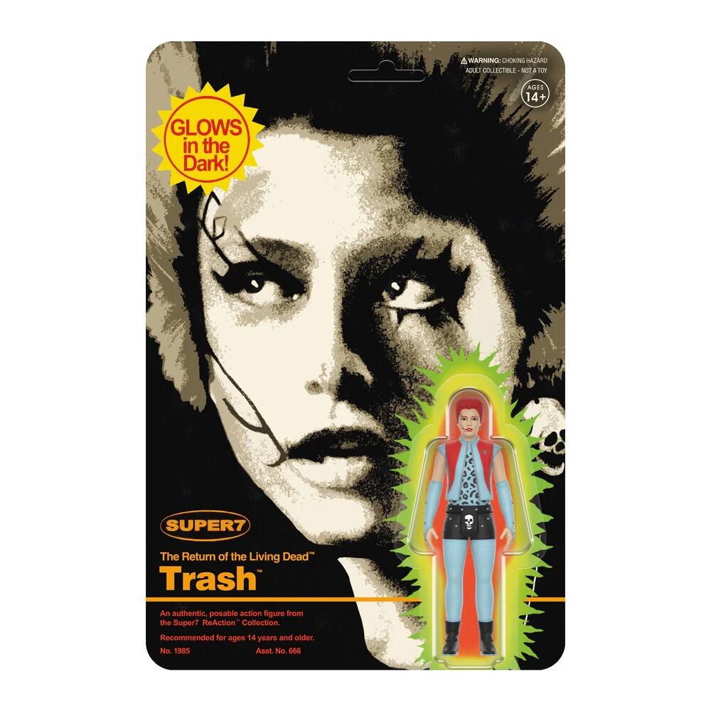 The Return of the Living Dead - ReAction Action Figure - Wave 04 - Trash (Monster Glow) - 10 cm - [New] - Super7 - Item Image 1