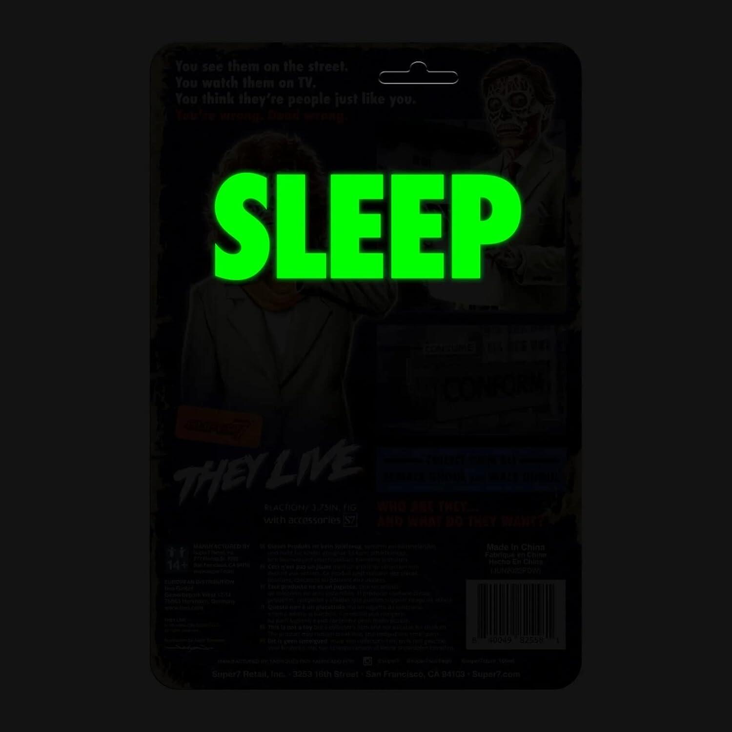 They Live - ReAction Action Figure - Wave 02 - Female Ghoul (Glow) - 10 cm - [New] - Super7 - Item Image 6