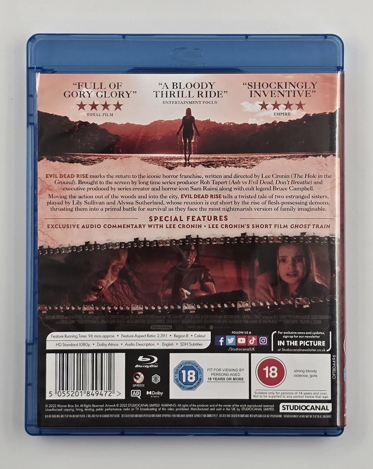 Evil Dead Rise - Blu-Ray - Region B - [Pre-owned]