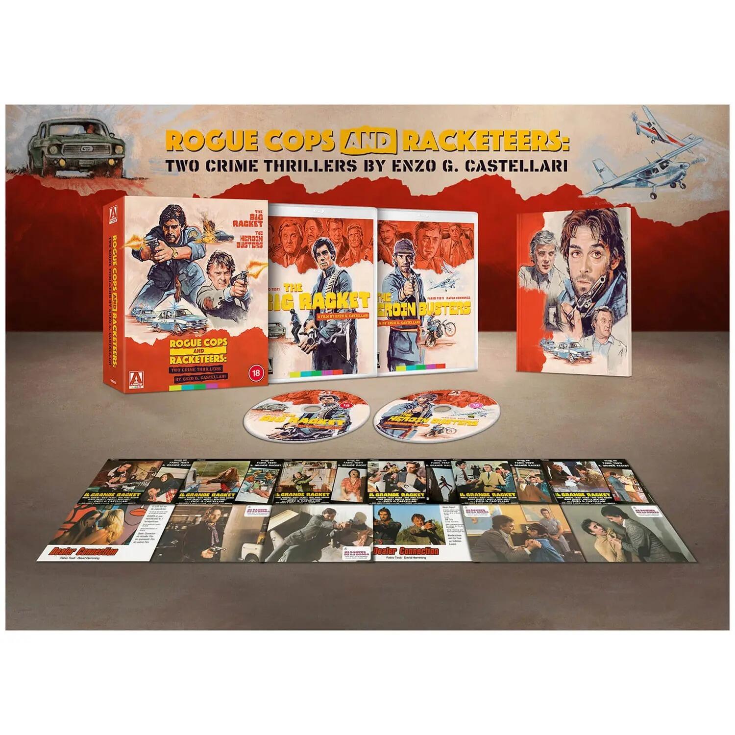 Rogue Cops And Racketeers: Two Crime Thrillers From Enzo G. Castellari - Limited Edition - Box Set - Blu-Ray - Region B - [New] - Arrow Video - Item Image 1
