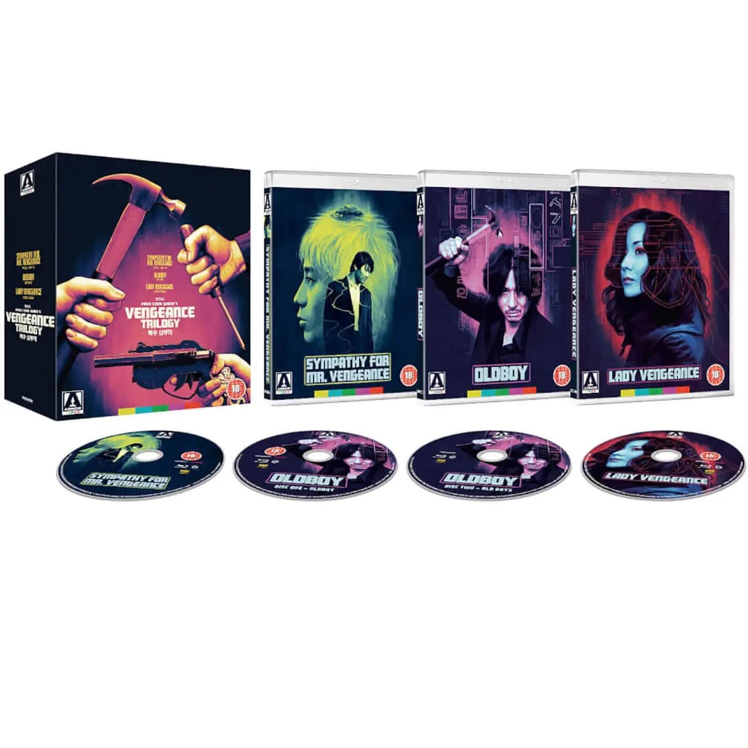 Vengeance Trilogy - Box Set - Blu-Ray - Region B - [New] - Arrow Video - Item Image 1