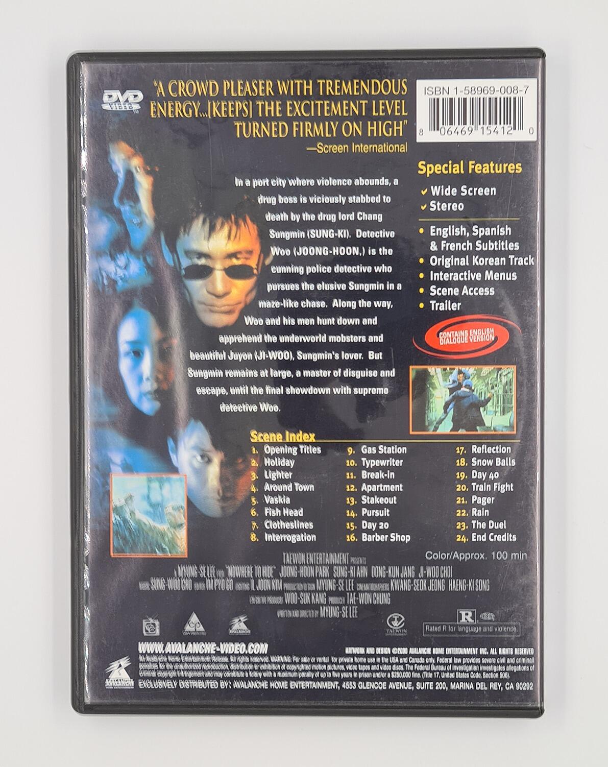 Nowhere To Hide - DVD - Region 1 - [Pre-owned] -  - Item Image 2