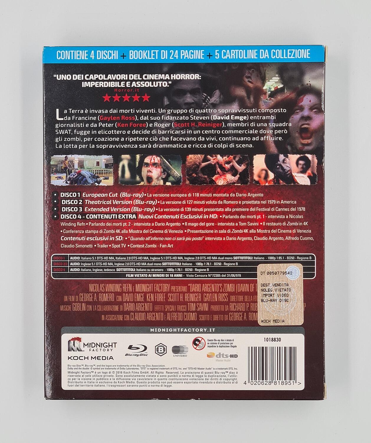 Dawn of the Dead - Slipcover - Blu-Ray - Region B - [Pre-owned] - Koch Media - Item Image 2