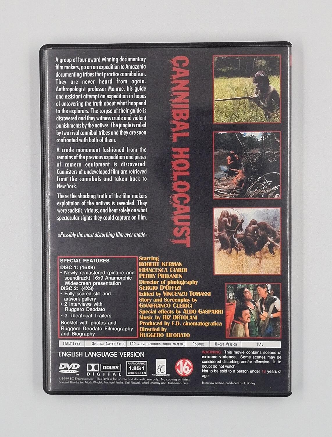 Cannibal Holocaust - Limited Edition - Slipcover - DVD - Region 2 - [Pre-Owned] - EC Entertainment - Item Image 4
