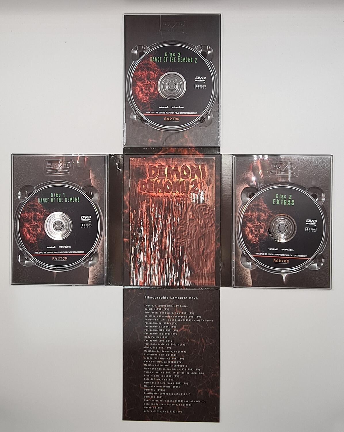 Demons 1 & 2 - Digipack - DVD - Region Free - [Pre-owned] - Dragon Film Entertainment - Item Image 3