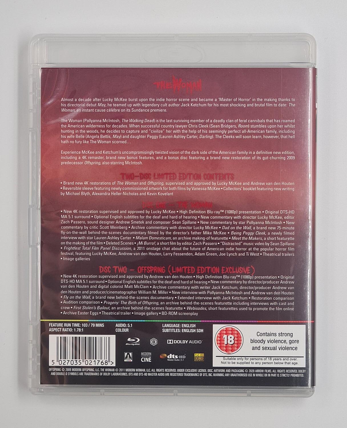 The Woman - Limited Edition - Slipcover - Blu-Ray - Region B - [Pre-owned] - Arrow Video - Item Image 4