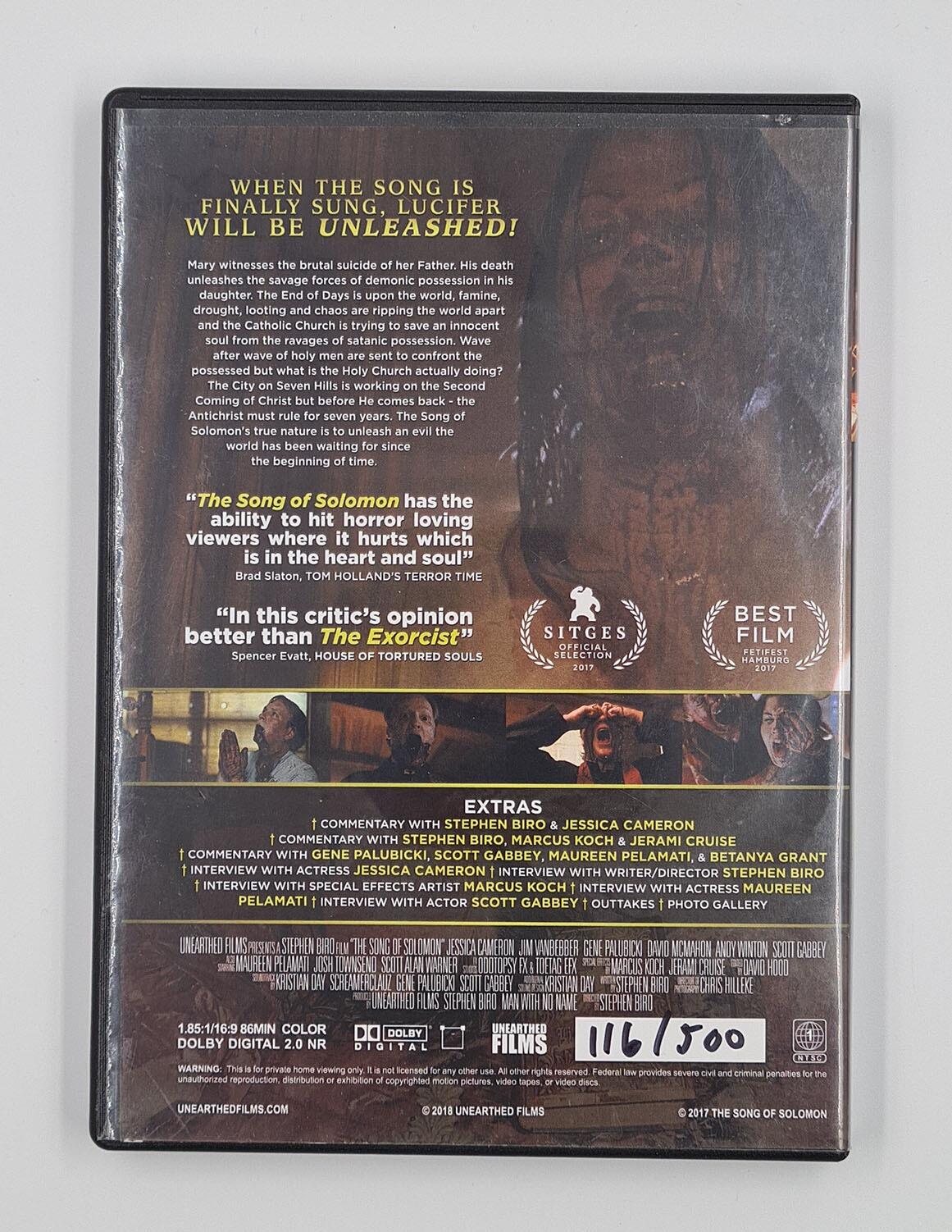 American Guinea Pig: The Song of Solomon -Indiegogo Limited Edition - Cast Signed - DVD - Region 1 - [Pre-owned] - Unearthed Films - Item Image 2