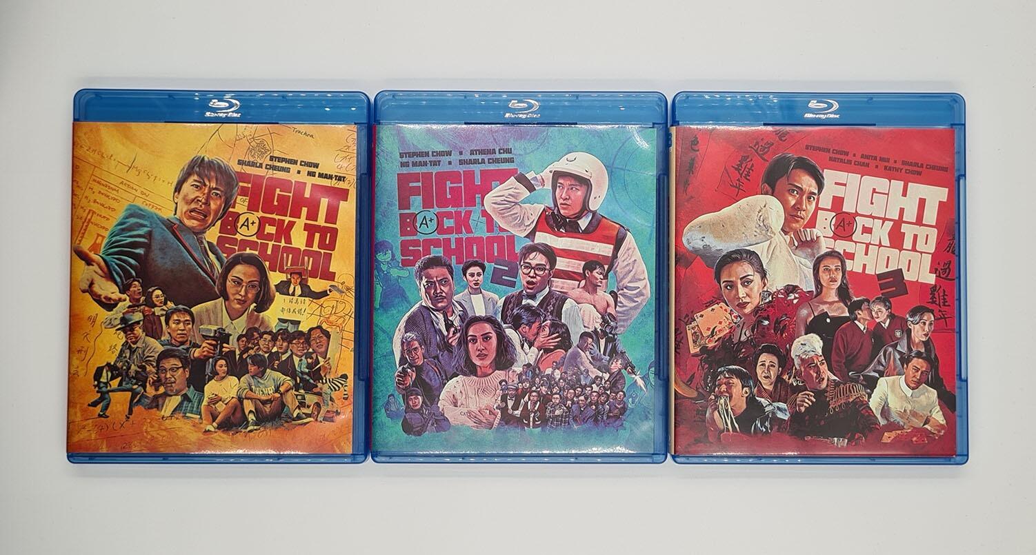 Fight Back To School Trilogy - Limited Edition - Box Set - Blu-Ray - Region B - [Pre-owned] - 88 Films - Item Image 3