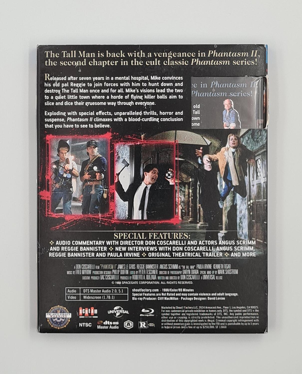 Phantasm II - Slipcover - Blu-Ray - Region A - [Pre-owned] - Shout! Factory - Item Image 2