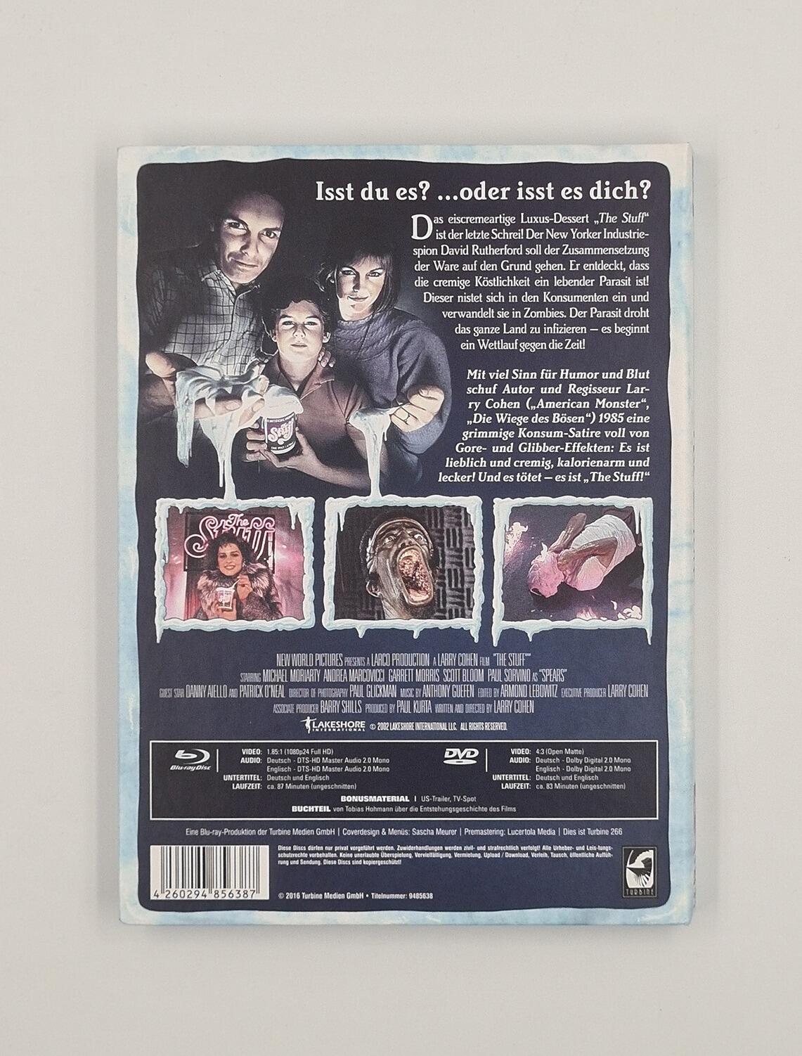 The Stuff - Mediabook - Blu-Ray (Region B) + DVD (Region 2) - [Pre-owned] - Turbine - Item Image 2