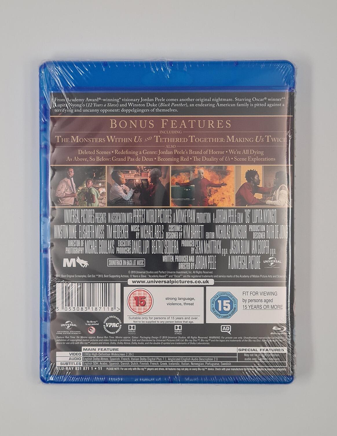 Us - Slipcover - Blu-Ray - Region Free - [New] - Universal - Item Image 4