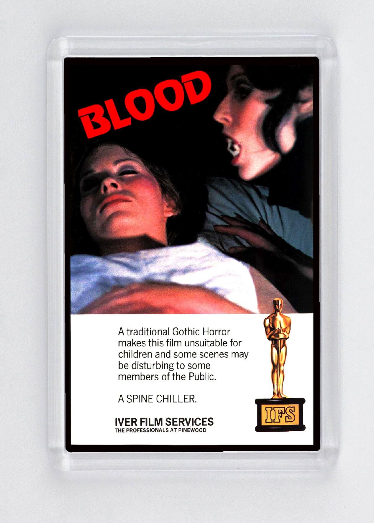 Blood - Fridge Magnet - (70mm x 45mm) - [CM-FM-7045-021] -  - Item Image 1