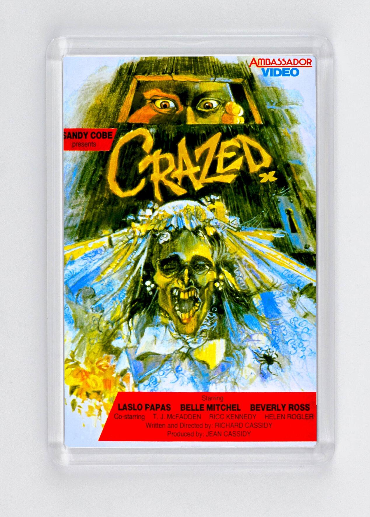 Crazed - Fridge Magnet - (70mm x 45mm) - [CM-FM-7045-036] -  - Item Image 1