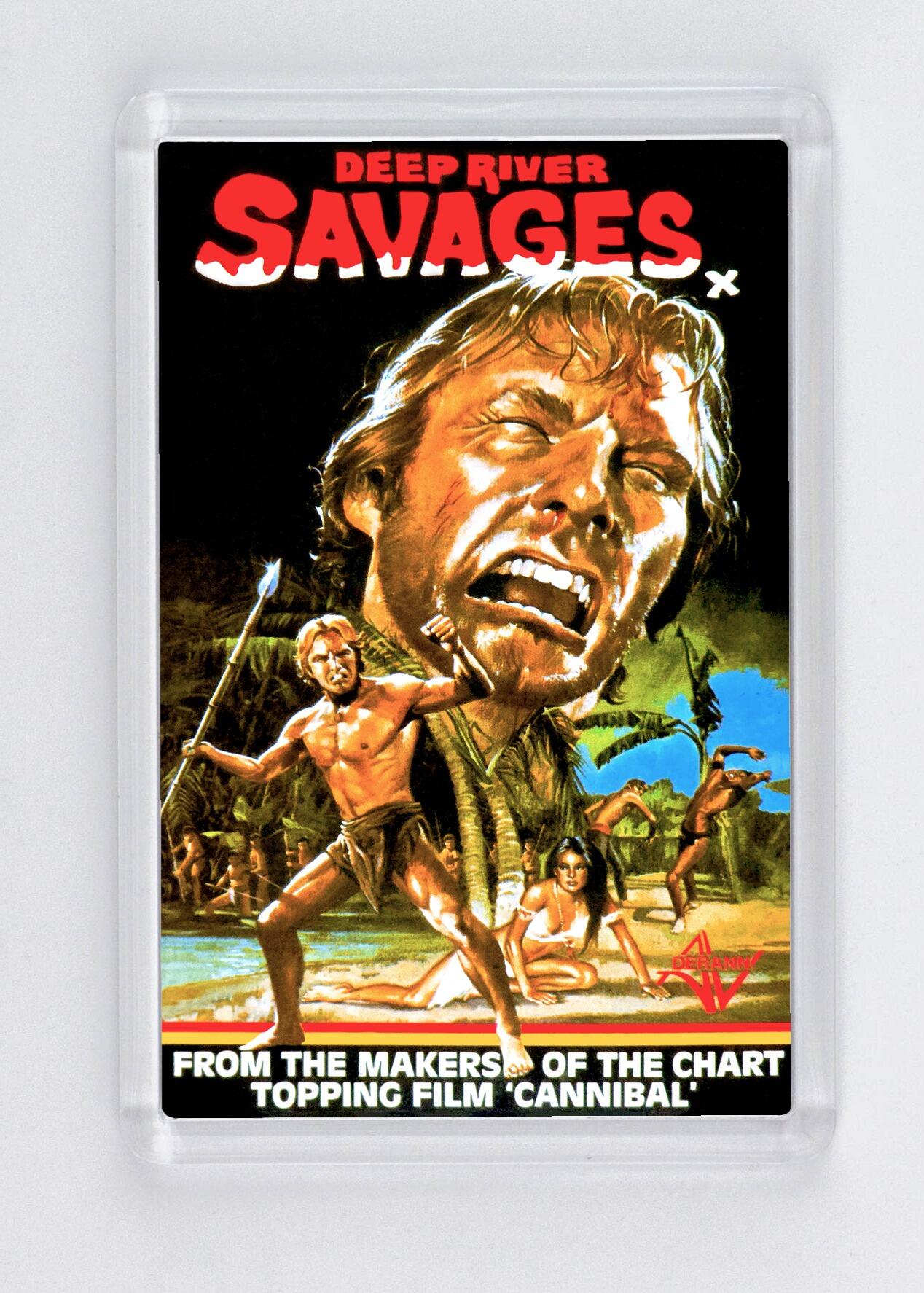 Deep River Savages - Fridge Magnet - (70mm x 45mm) - [CM-FM-7045-051] -  - Item Image 1