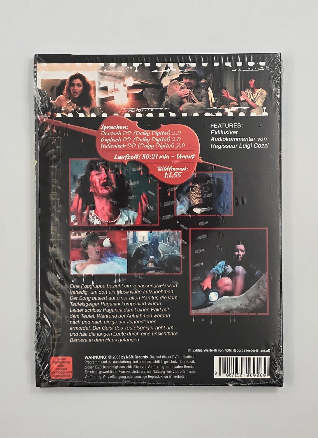 Paganini Horror - Digipack - DVD - Region 2 - [New] - NSM Records - Item Image 2
