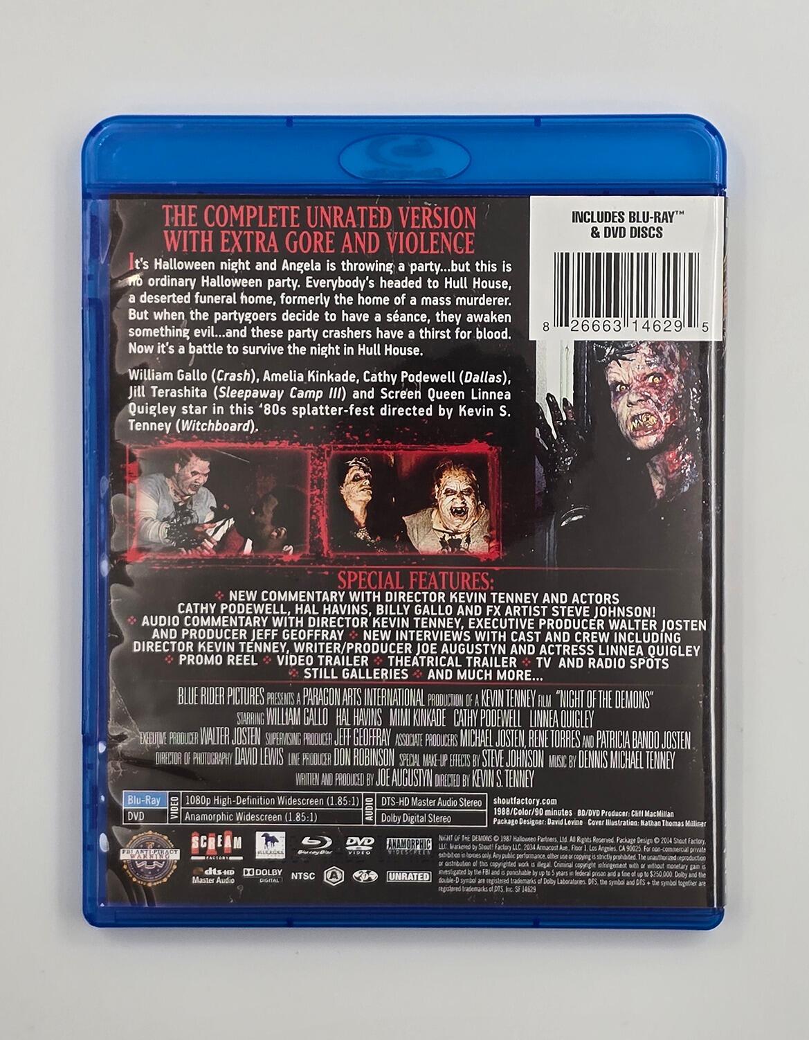 Night of the Demons - Blu-Ray (Region A) + DVD (Region 1) - [Pre-owned] - Shout! Factory - Item Image 2