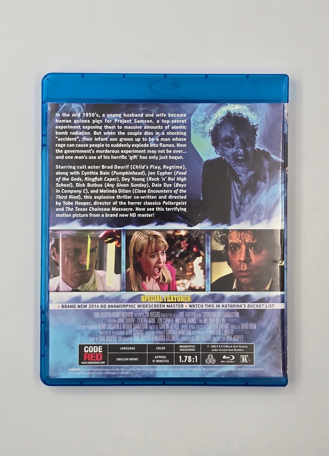 Spontaneous Combustion - Blu-Ray - Region Free - [Pre-owned] - Code Red - Item Image 2