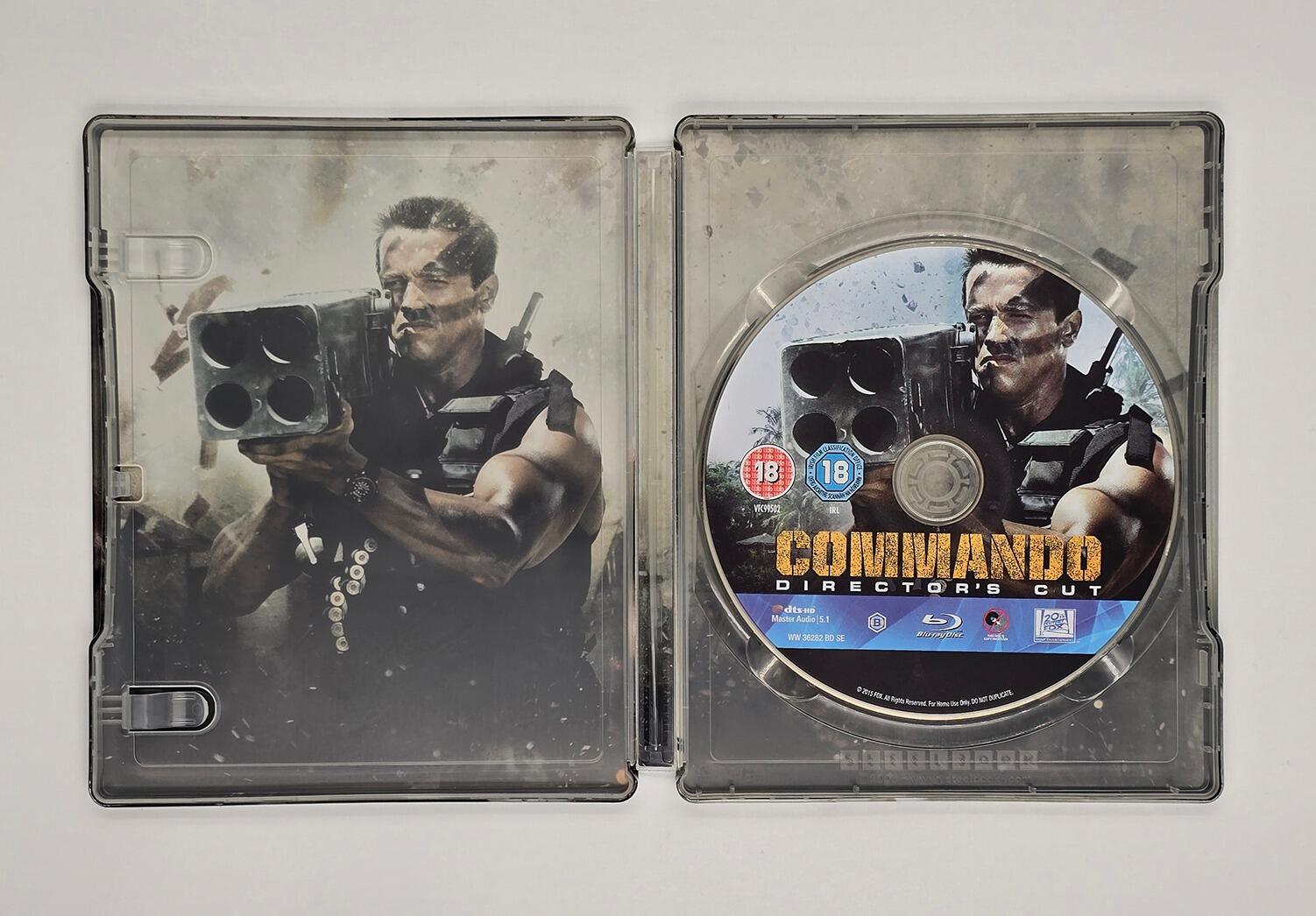 Commando Directors Cut - Steelbook - Blu-Ray - Region Free - [Pre-owned] - Twentieth Century Fox - Item Image 3