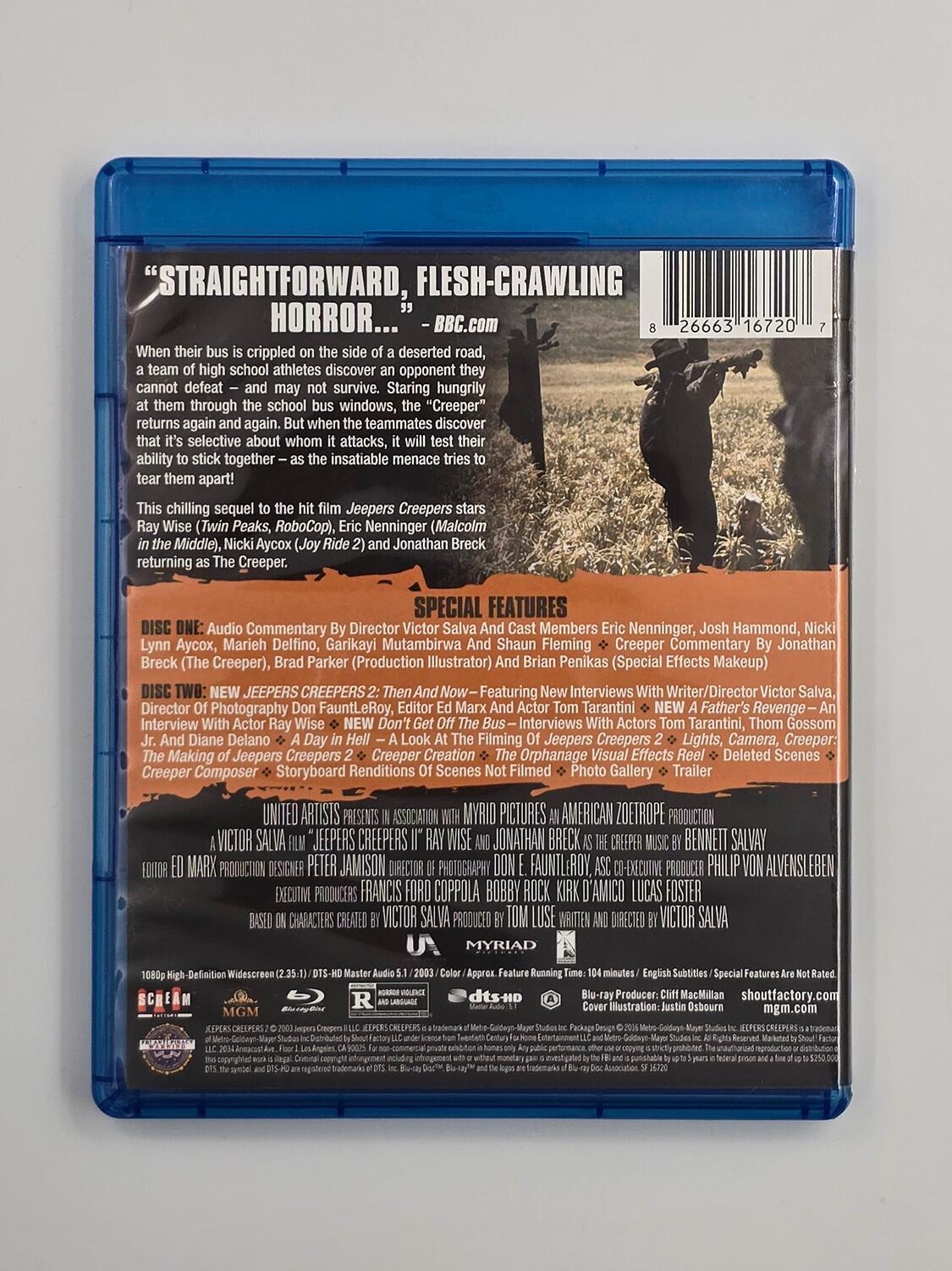 Jeepers Creepers 2 - Blu-Ray - Region A - [Pre-owned] - Shout! Factory - Item Image 2
