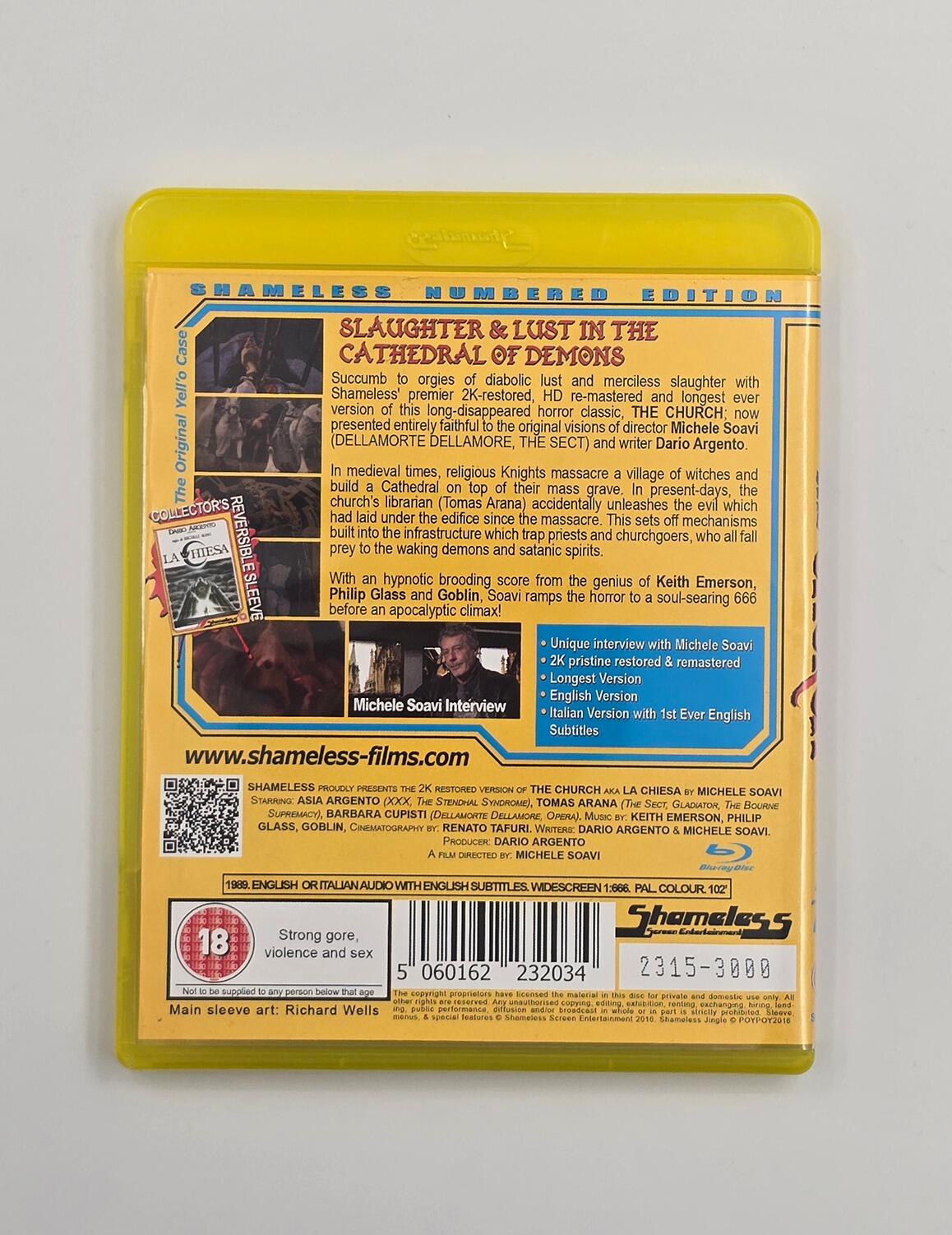 The Church - Limited Edition - Blu-Ray - Region B - [Pre-owned] - Shameless Screen Entertainment - Item Image 2